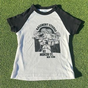 Brandy Melville Band Tee!!